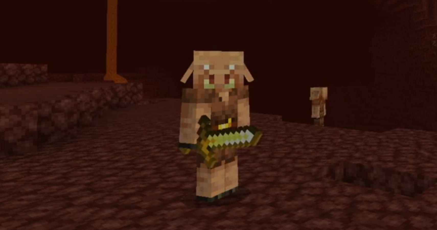 Piglins are one of the best mobs in the game (Image via Minecraft)