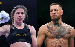 "Take this s**t back" - MMA Twitter roasts Katie Taylor for calling Conor McGregor 'The Muhammad Ali of the UFC'