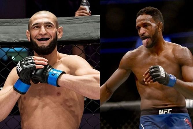 "I've been trying to fight you for literally a year" - Neil Magny calls for fight with Khamzat Chimaev in 2022