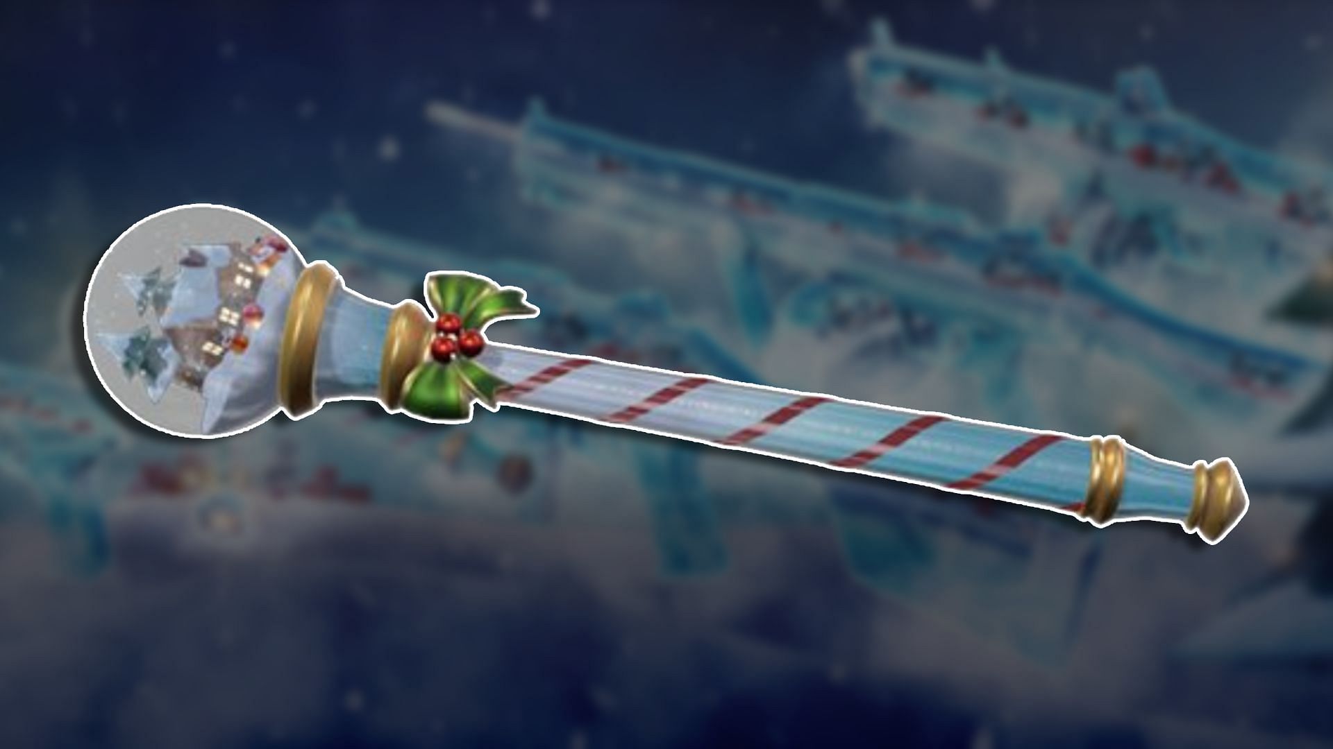 Holiday special Snowfall weapon skin bundle (Image by Sportskeeda)