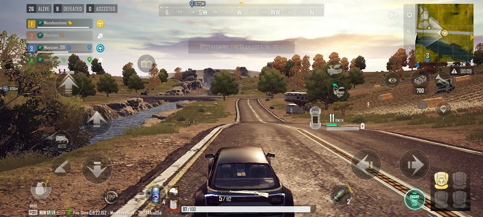 Vehicles (Image via PUBG New State)