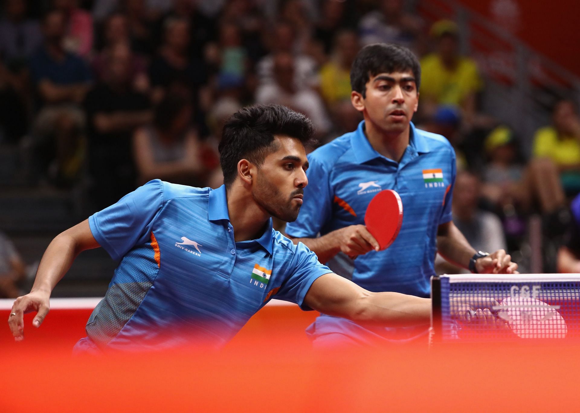 Sanil Shetty (left) will be in action at the National Ranking Table Tennis Championships. (PC: Getty Images)