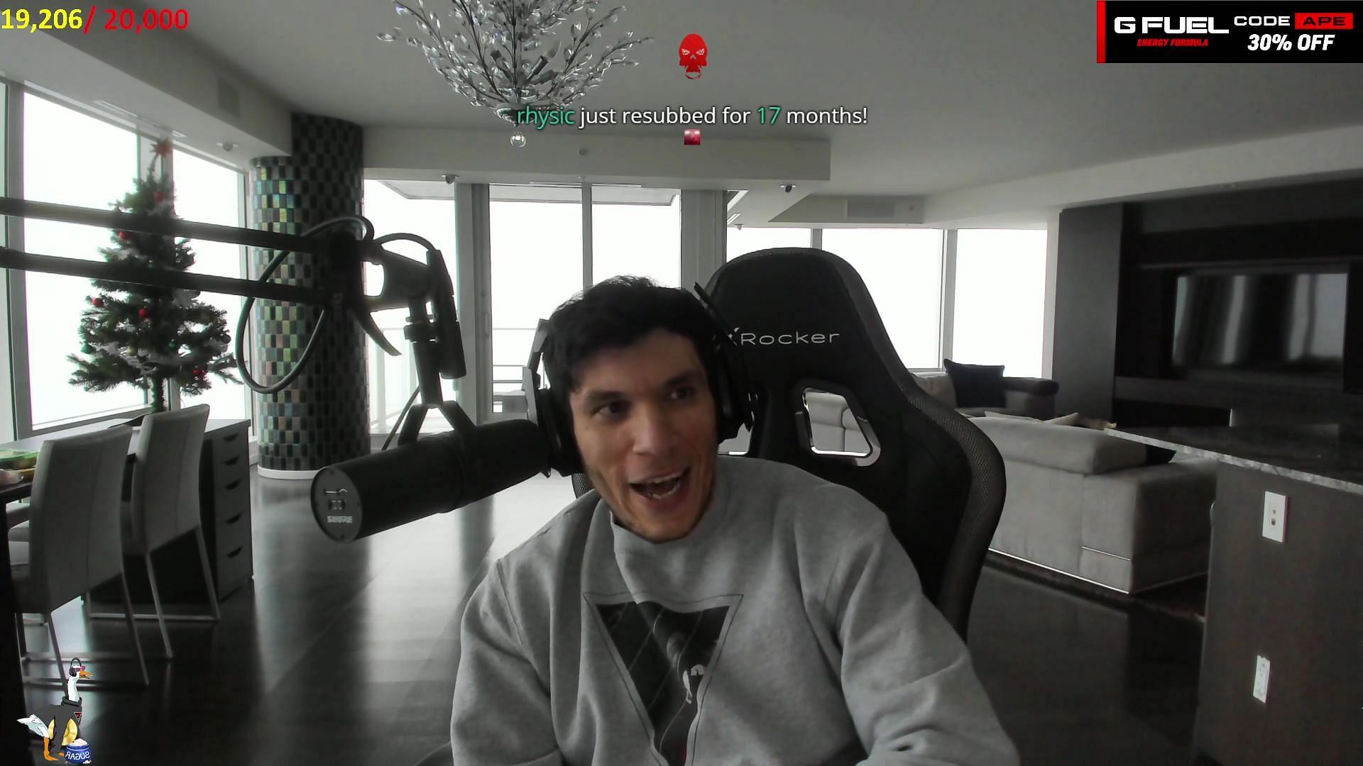 Trainwrecks is furious Ludwig thinks he was not loved by Twitch (Image via Trainwrecks on Twitch)