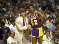 Former Los Angeles Lakers head coach Paul Westhead