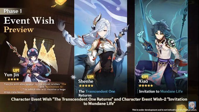 Genshin Impact 2 4 Zhongli Rerun Release Date And Ascension Materials
