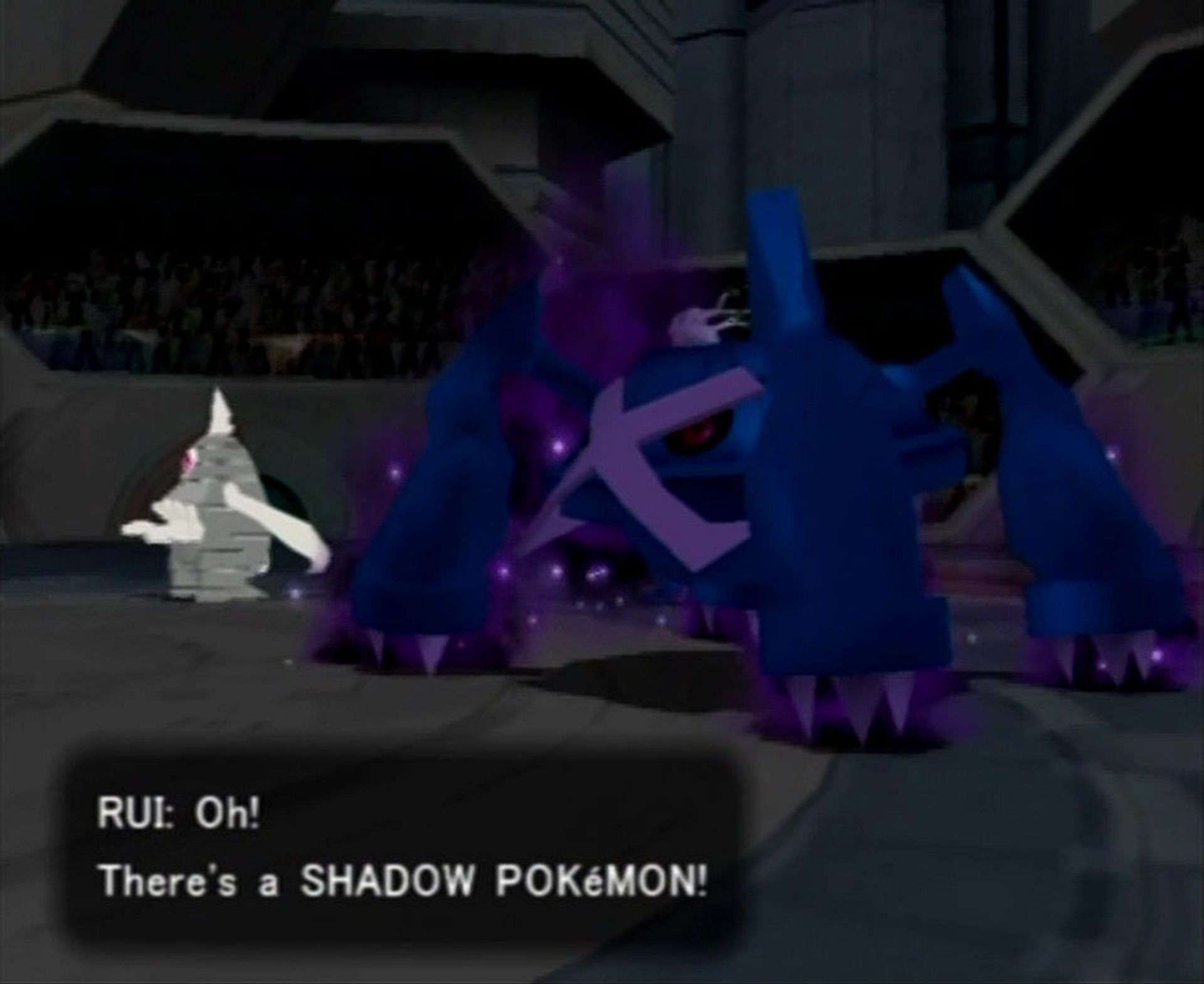 Shadow Metagross as it appears in Pokemon Colosseum (Image via The Pokemon Company)