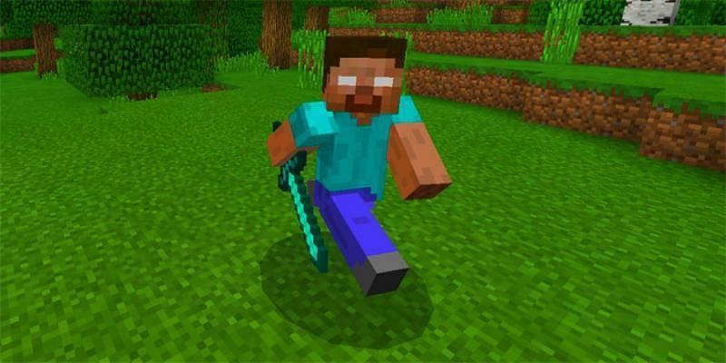 Herobrine is one of the best skins in the game (Image via Minecraft)