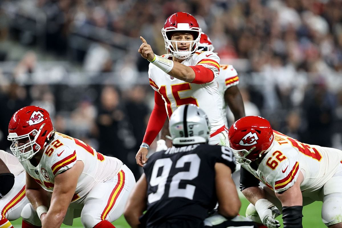 Patrick Mahomes record vs. Las Vegas Raiders