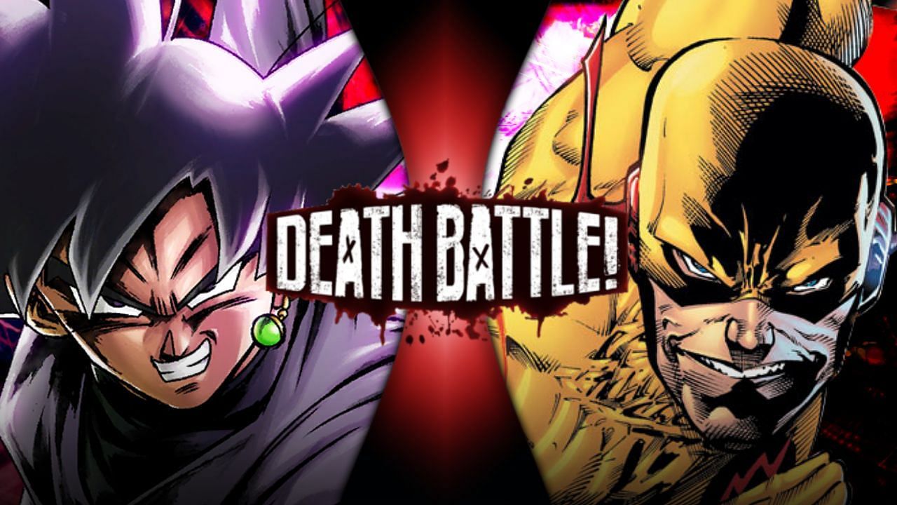Goku Black vs Reverse-Flash (Image via DeviantArt)
