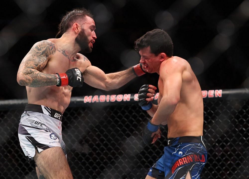 The wild clash between Shane Burgos and Billy Quarantillo was overshadowed by UFC 268&#039;s marquee bouts