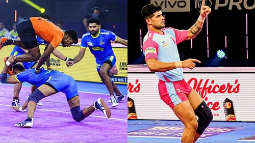 Jaipur Pink Panthers, U Mumba, Tamil Thalaivas and UP Yoddha were in action in Pro Kabaddi 2021 earlier tonight (Image: Instagram/Pro Kabaddi)