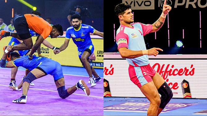 Pro Kabaddi Top Raider, Top Defender 2021: Most Raid Points, Most Tackle Points (Updated) after UP vs JAI