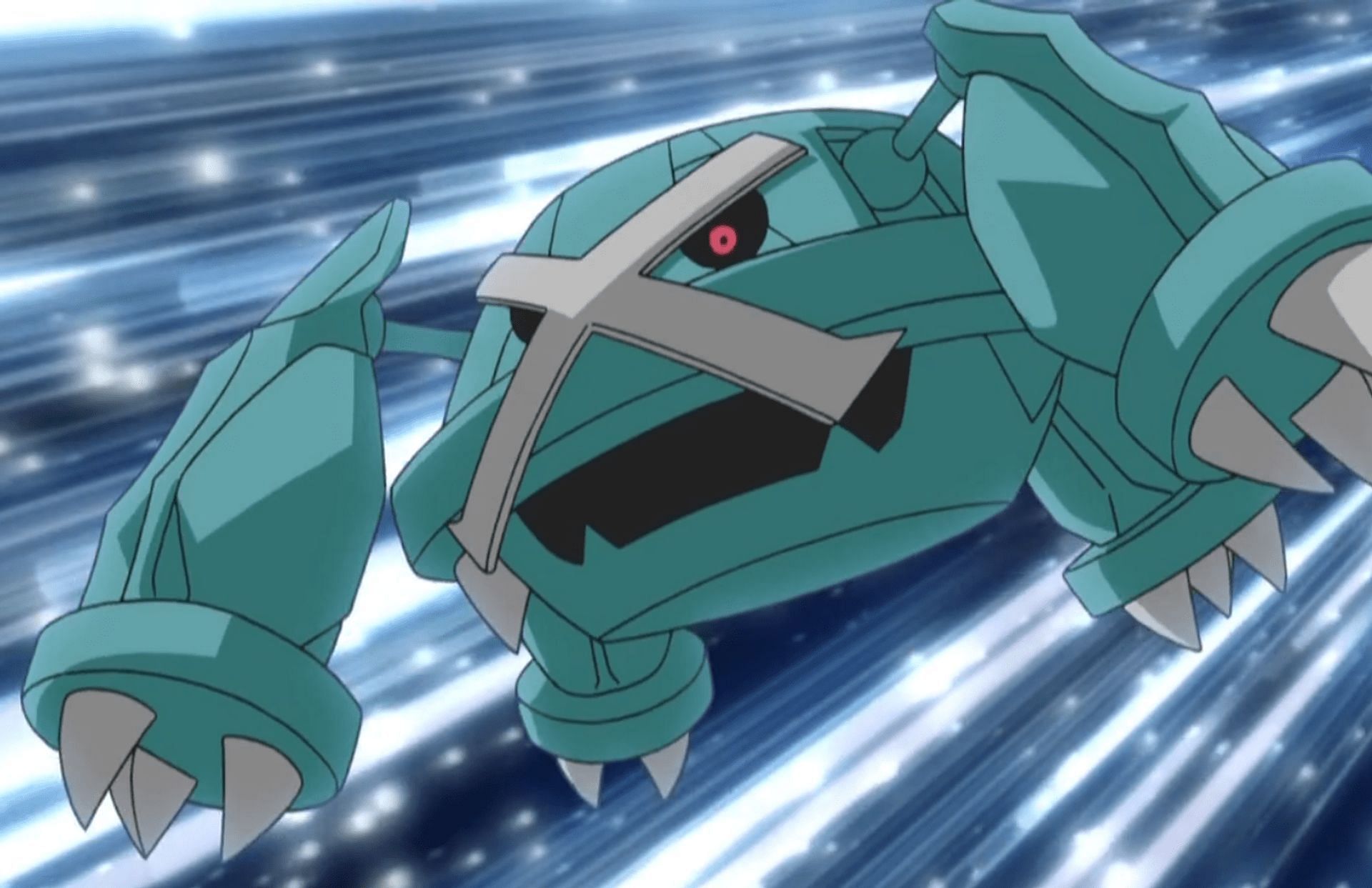 Metagross as it appears in the anime (Image via The Pokemon Company)