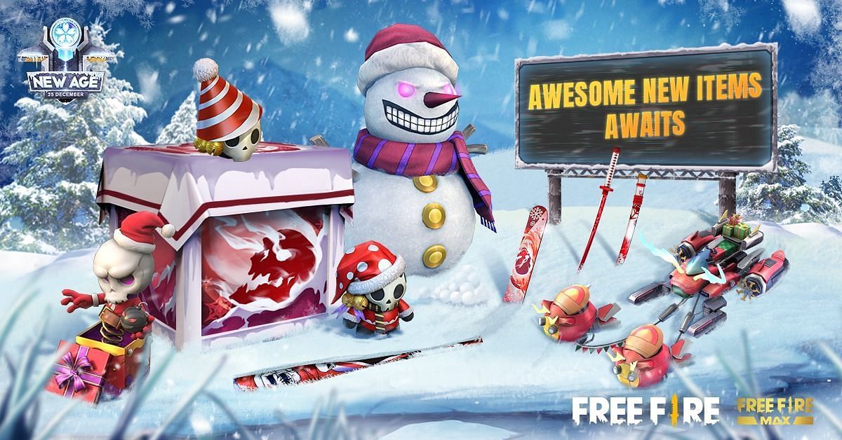 Free Fire New Age Campaign Items