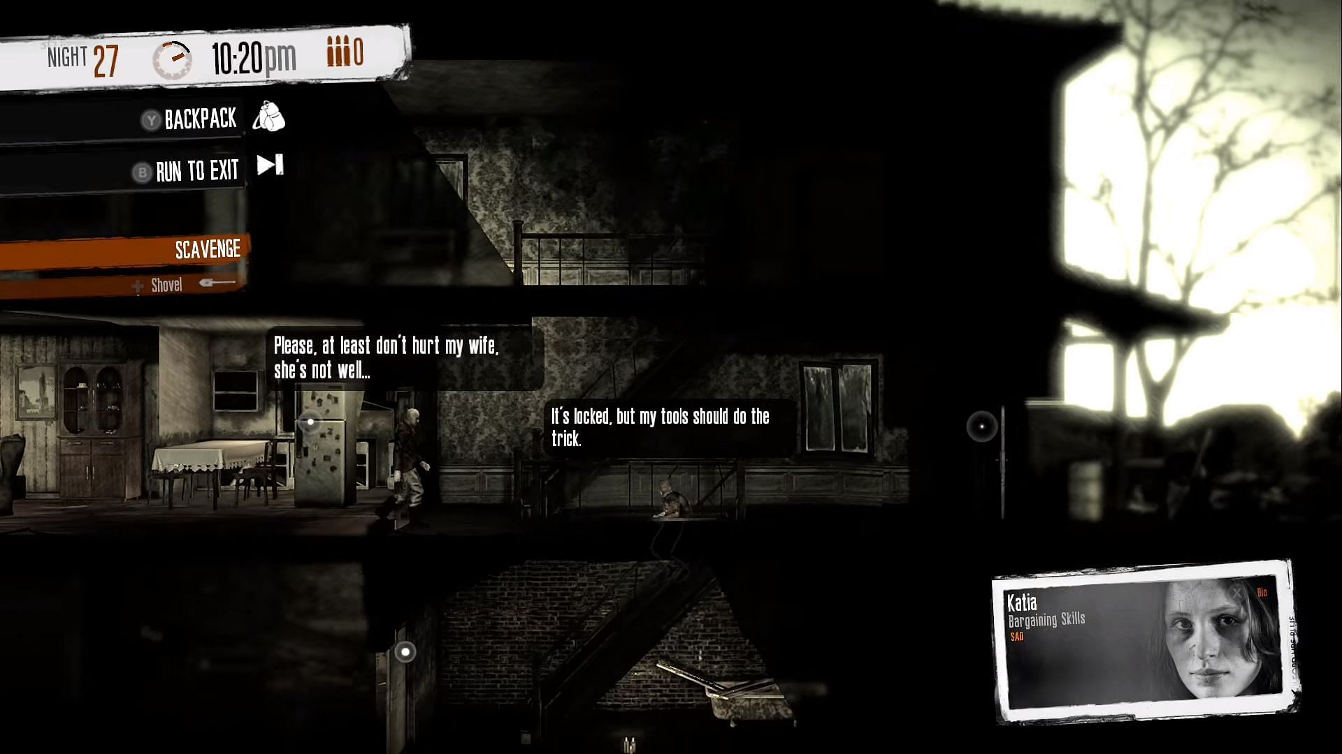 The old couple in This War of Mine (Image via This War of Mine)