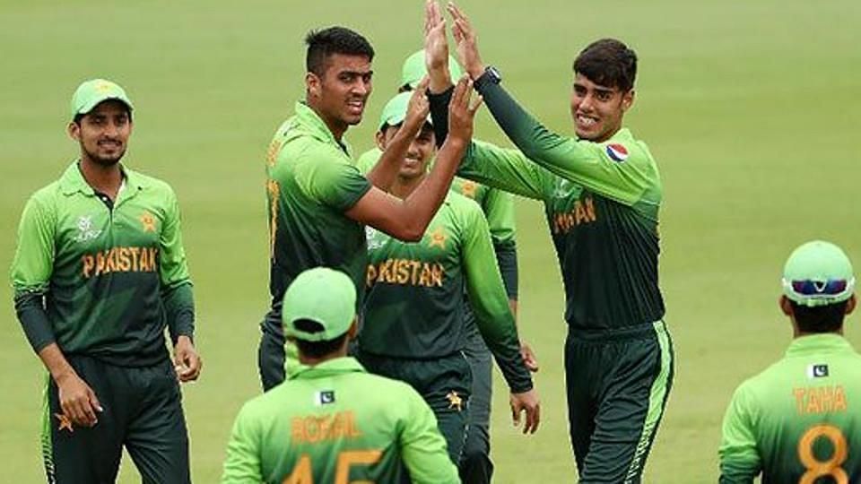 Pakistan U19 Cricket Team in action (Image Courtesy: News Pakistan TV)