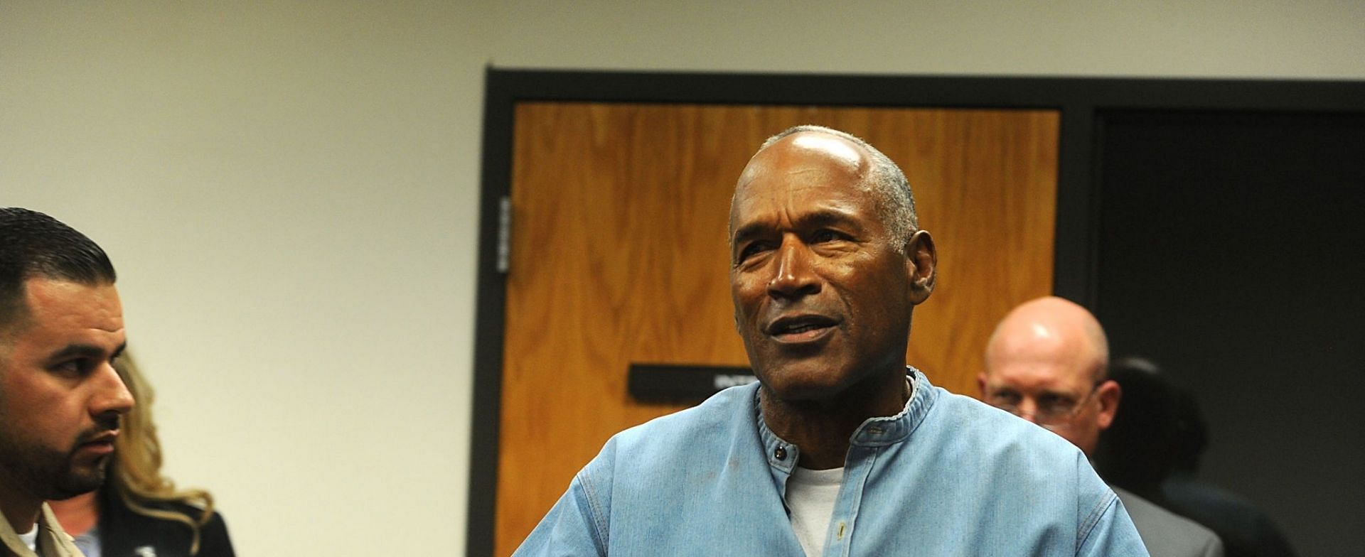 OJ Simpson was deemed a &quot;free man&quot; after getting an early release from parole sentence (Image via Jason Bean-Pool/Getty Images)
