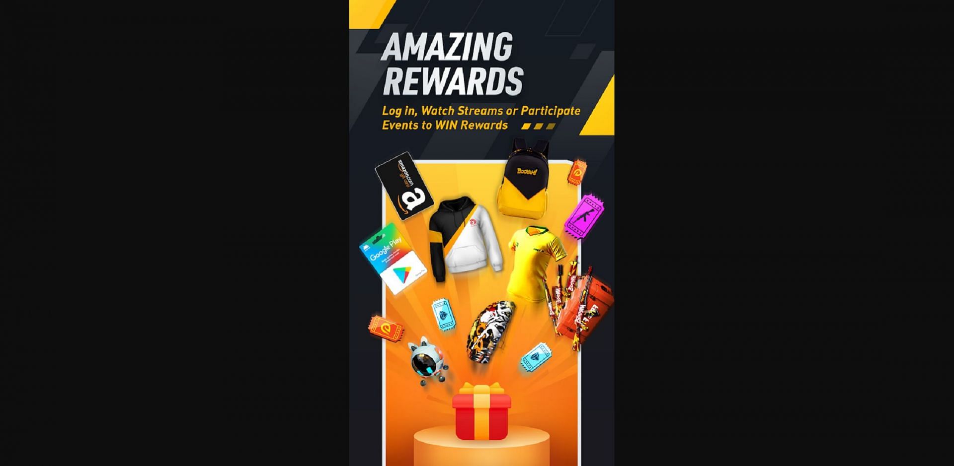 Booyah app offers attractive rewards (Image via Google Play Store)