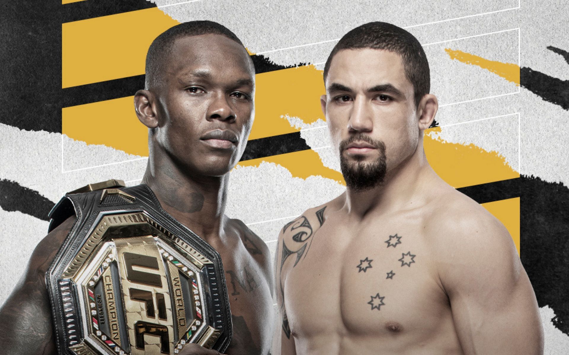 Israel Adesanya will face Robert Whittaker at UFC 271 in a rematch for the middleweight championship [Credits: @UFC via Twitter]