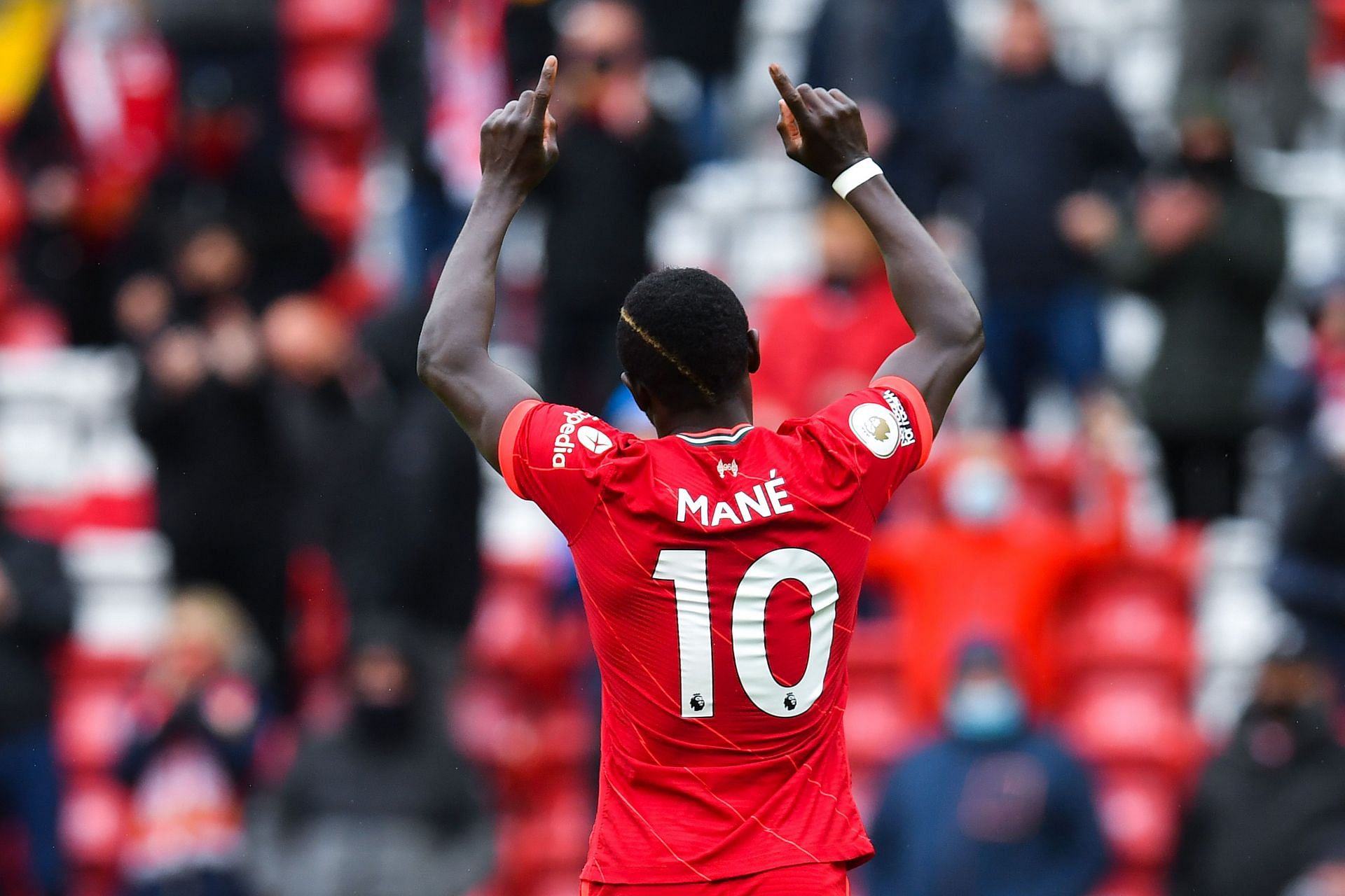 Sadio Mane in action for Liverpool.