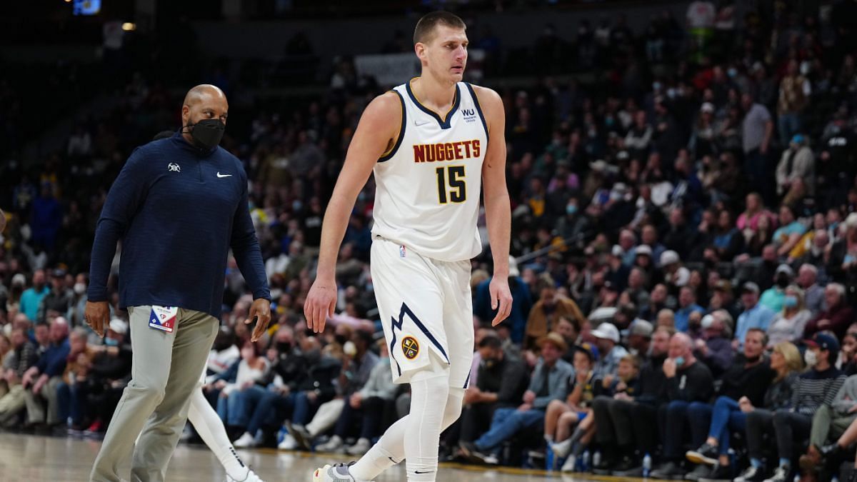 Nikola Jokic gets ejected in the fourth quarter against the Washington Wizards