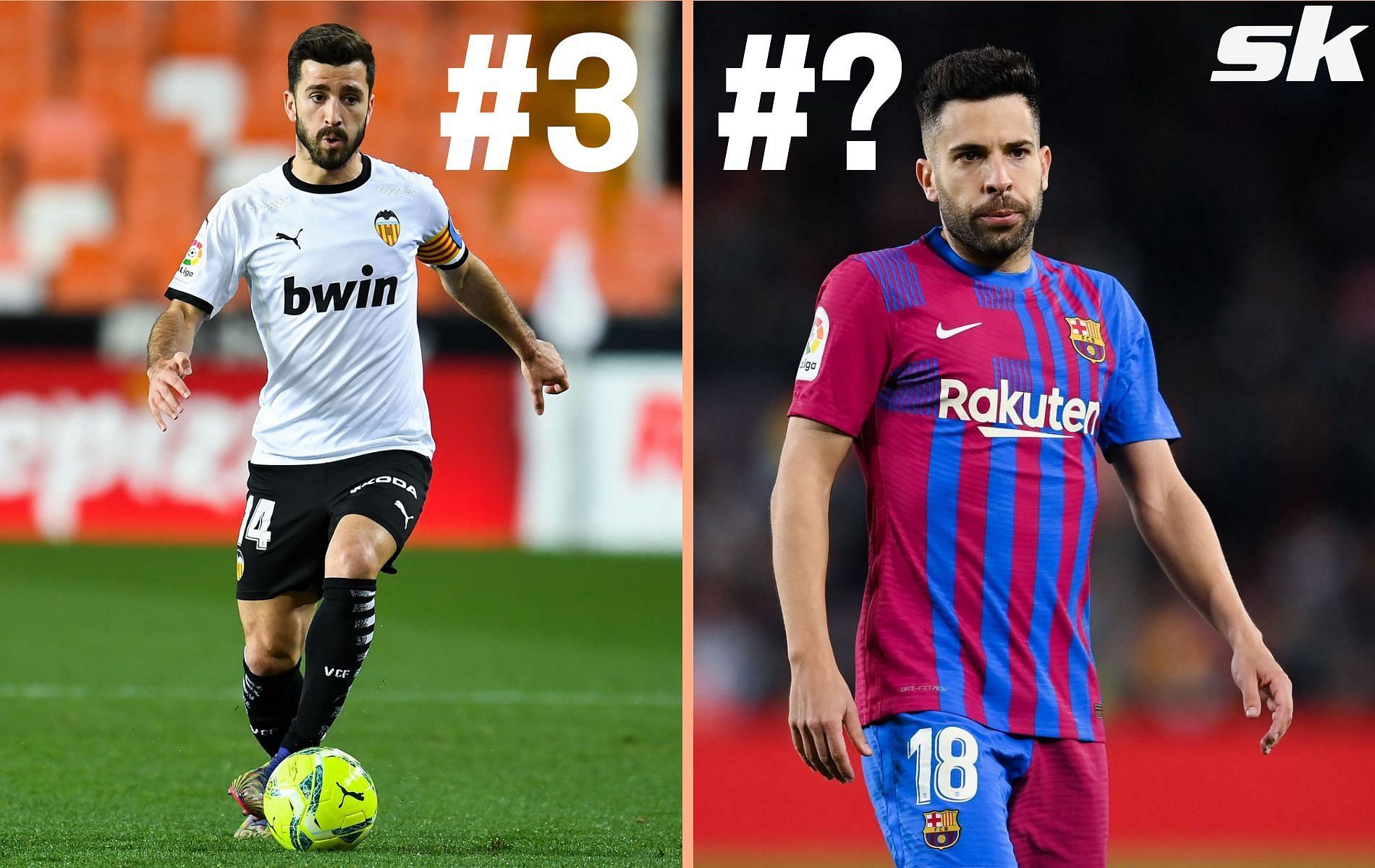 Who are the best left-backs in La Liga? (Image via Sportskeeda)