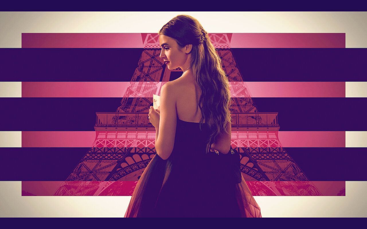 The cover of the hit show, Emily in Paris (Image via Netflix)