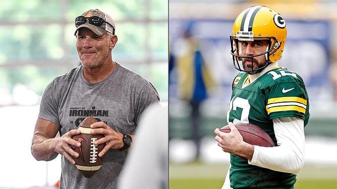 Aaron Rodgers explains why he has lesser interceptions than Packers legend Brett Favre