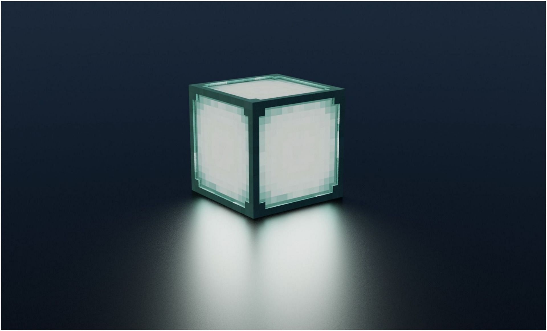 Sea lanterns are effective light sources (Image via Minecraft)