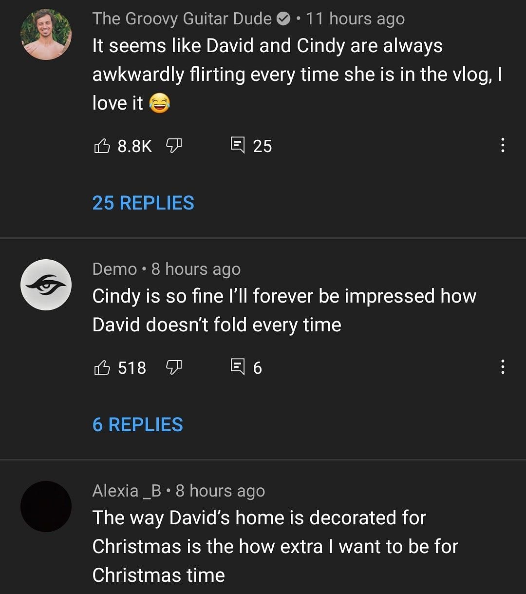 Internet reacts to David Dobrik and Cindy Kimberly 3/3 (Image via David Dobrik/ YouTube)