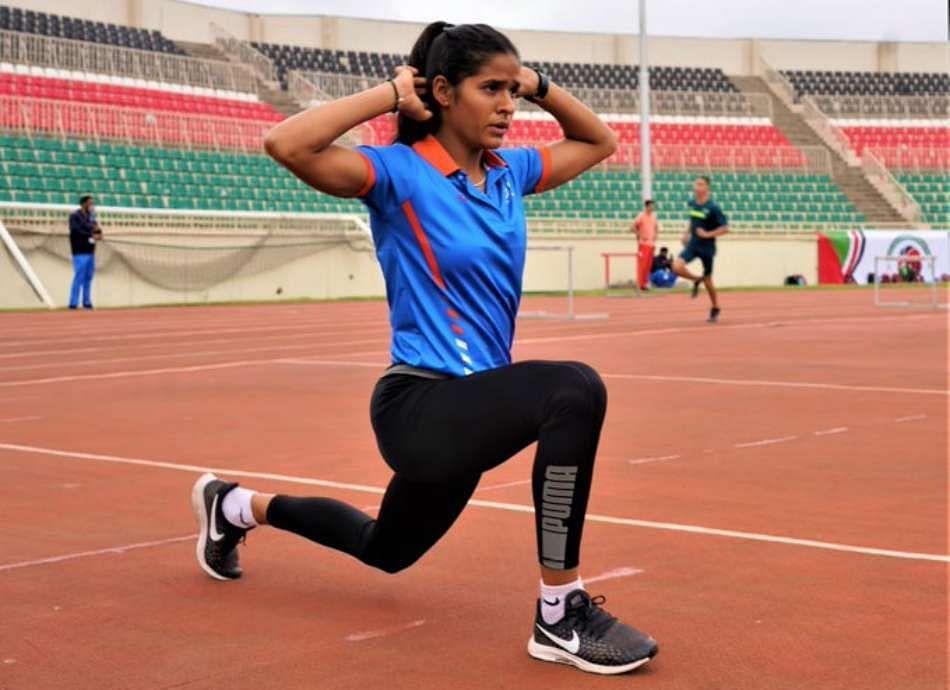 Indian long jumper Shaili Singh. (PC: SAI Media)