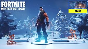 Fortnite modder builds 'WinterFest' themed game that tests your driving skills