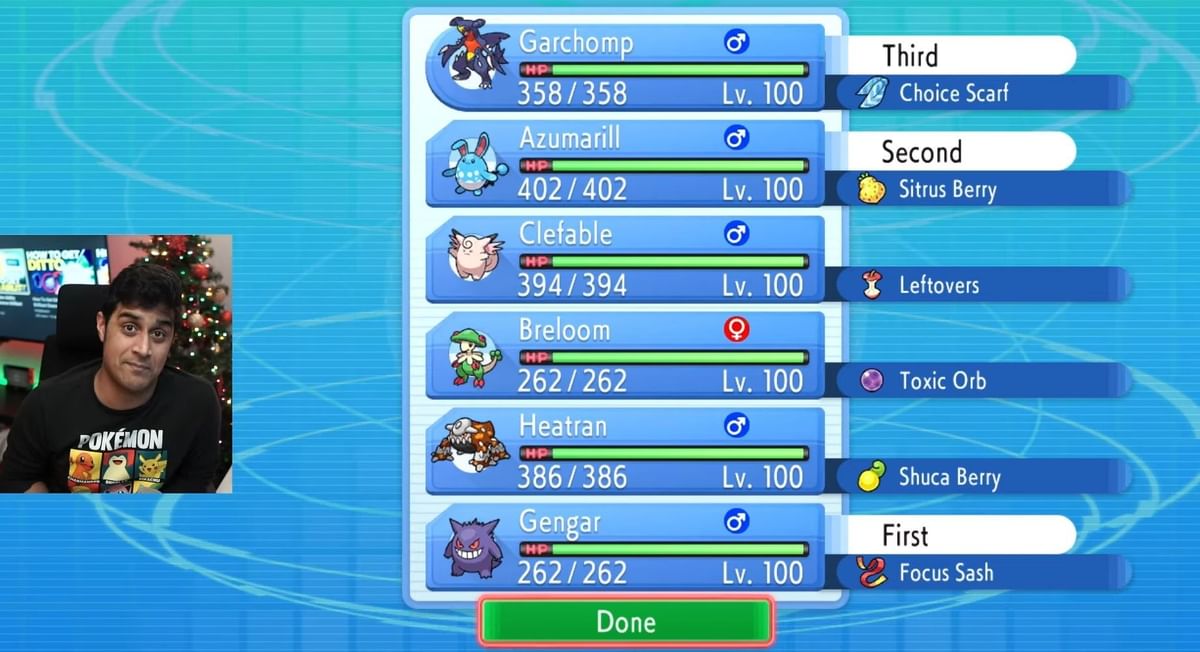 Pokemon YouTuber goes over best Battle Tower teams in Brilliant Diamond
