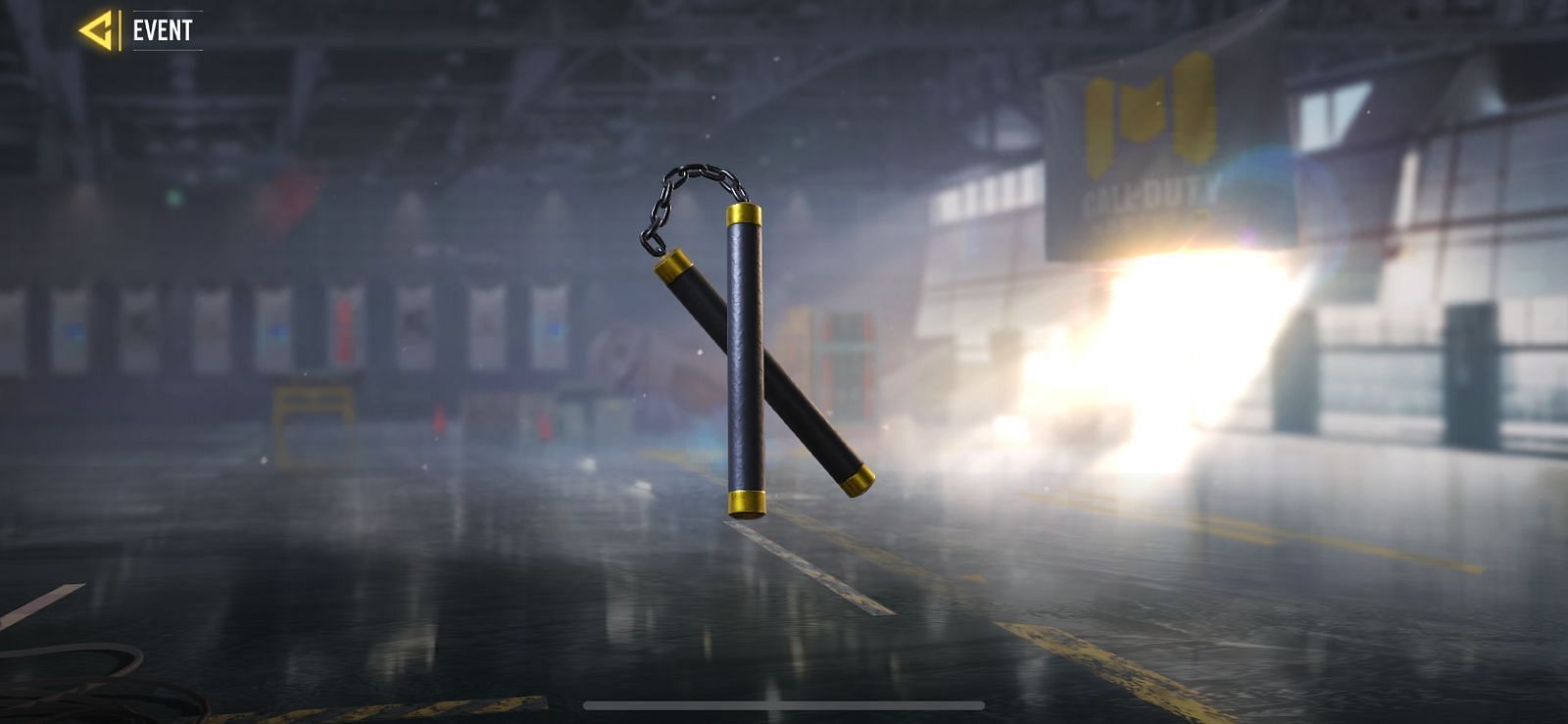 Nunchuks, the new functional melee in Season 10, can be unlocked free from Seasonal Challenges (Image via COD Mobile)