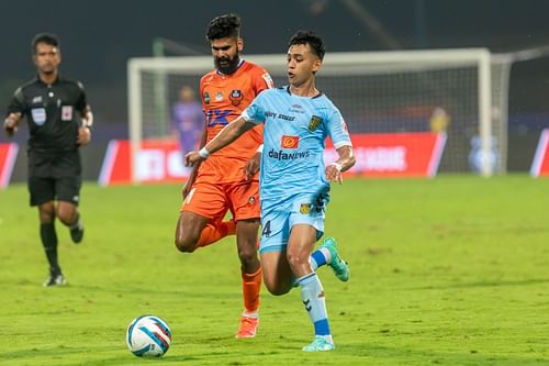 FC Goa and Hyderabad FC played out a closely-fought draw. [Credits: ISL]