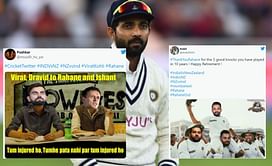 "His injury seems as mysterious as Varun Chakravarthy's balls" - Indian fans express their doubts over the authenticity of Ajinkya Rahane's injury