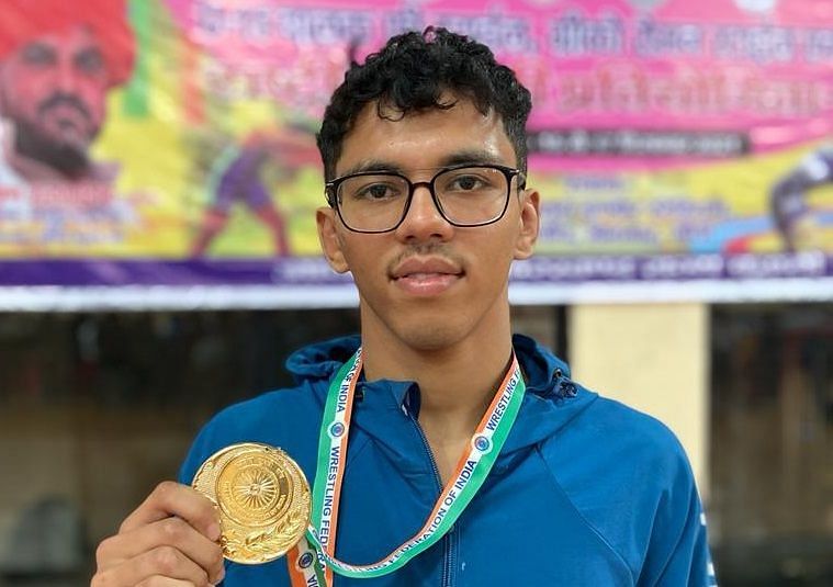 Wrestler Mahesh Kumar Rathore has proved his mettle despite facing emotional turbulence