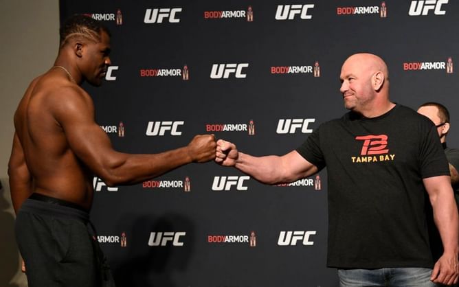 Watch: When Dana White said Francis Ngannou's punch was like 'getting hit by a Ford Escort'