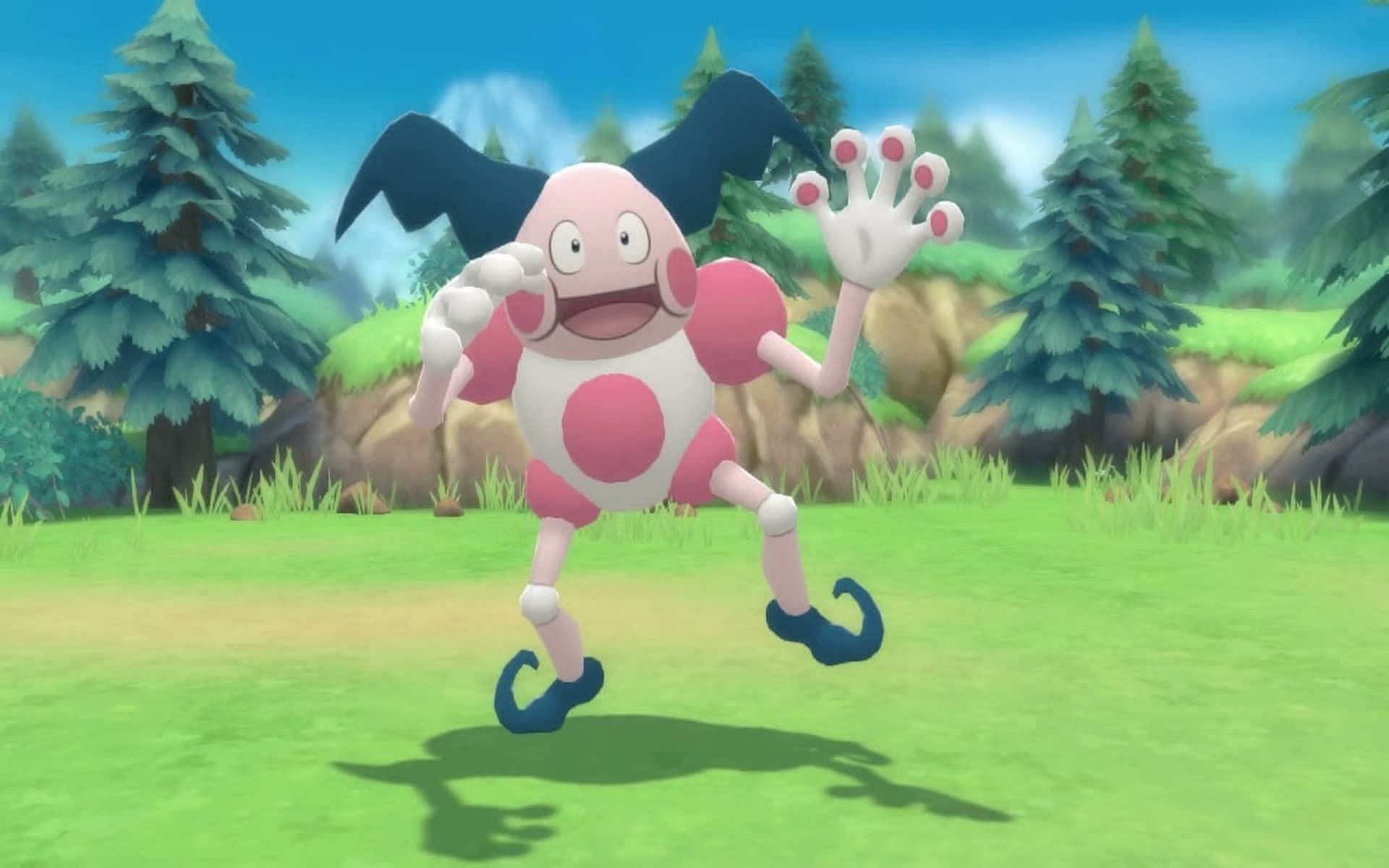 Mr. Mime in BDSP. (Image via ILCA)