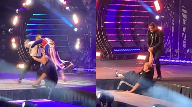 [WATCH]: Arn Anderson takes a scary, unplanned bump during AEW Dynamite