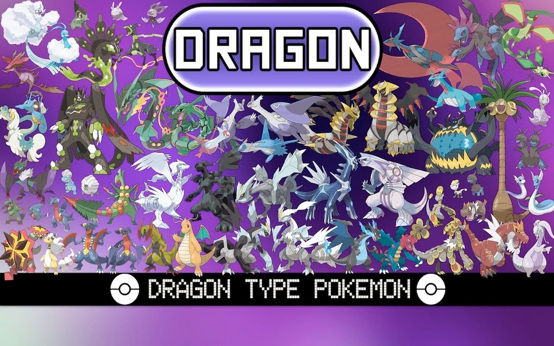 All Dragon-type Pokemon. (Image via Tom Salazar/Youtube)