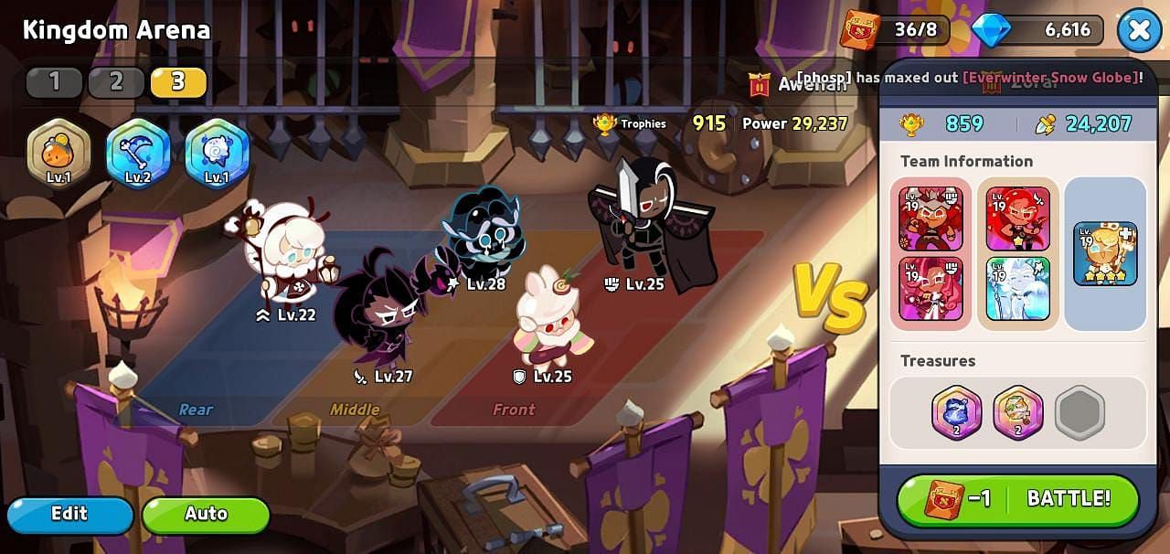 Cookie Run: Kingdom Building a balanced team (Image via Sportskeeda)