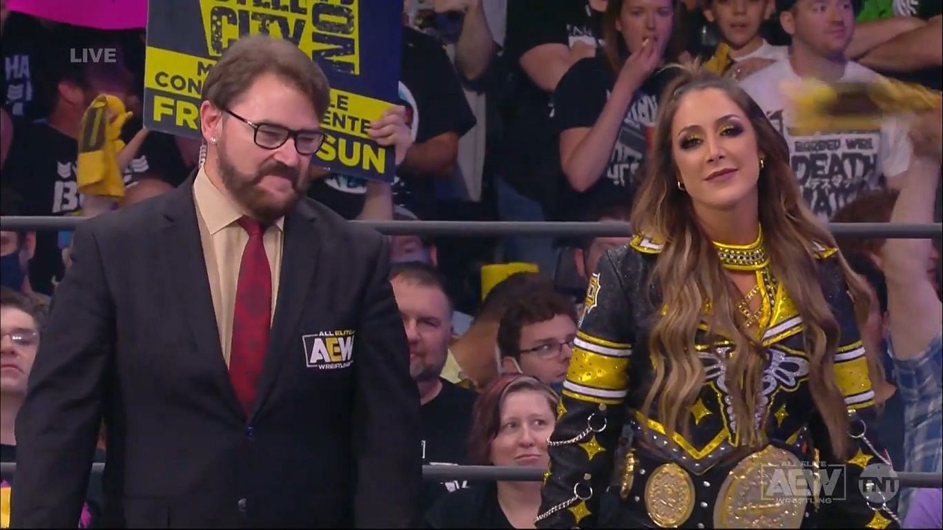 Schiavone and Baker make for an entertaining duo in AEW.