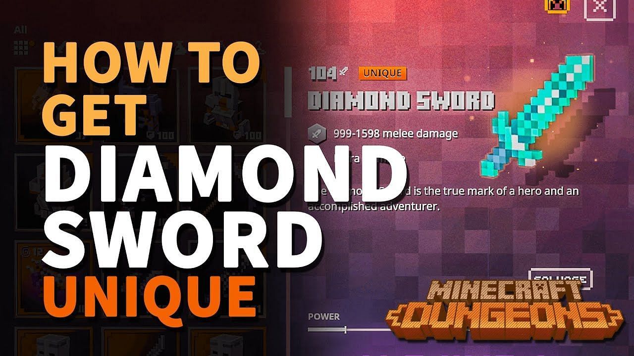 Minecraft Dungeons:Diamond Sword – Minecraft Wiki