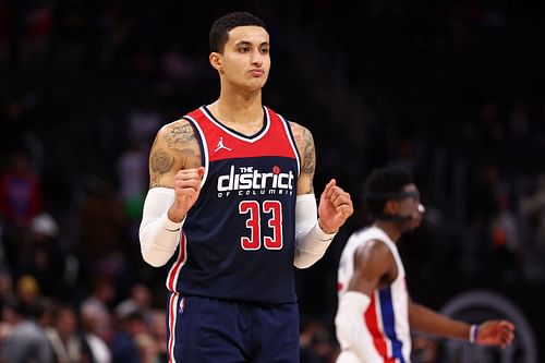 Kyle Kuzma #33 of the Washington Wizards