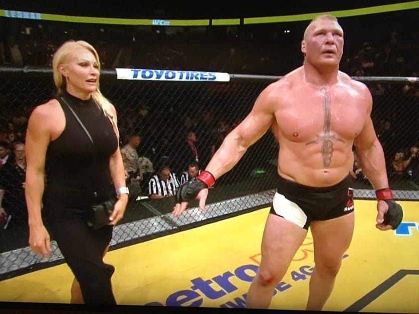 When did Brock Lesnar and Sable get married?