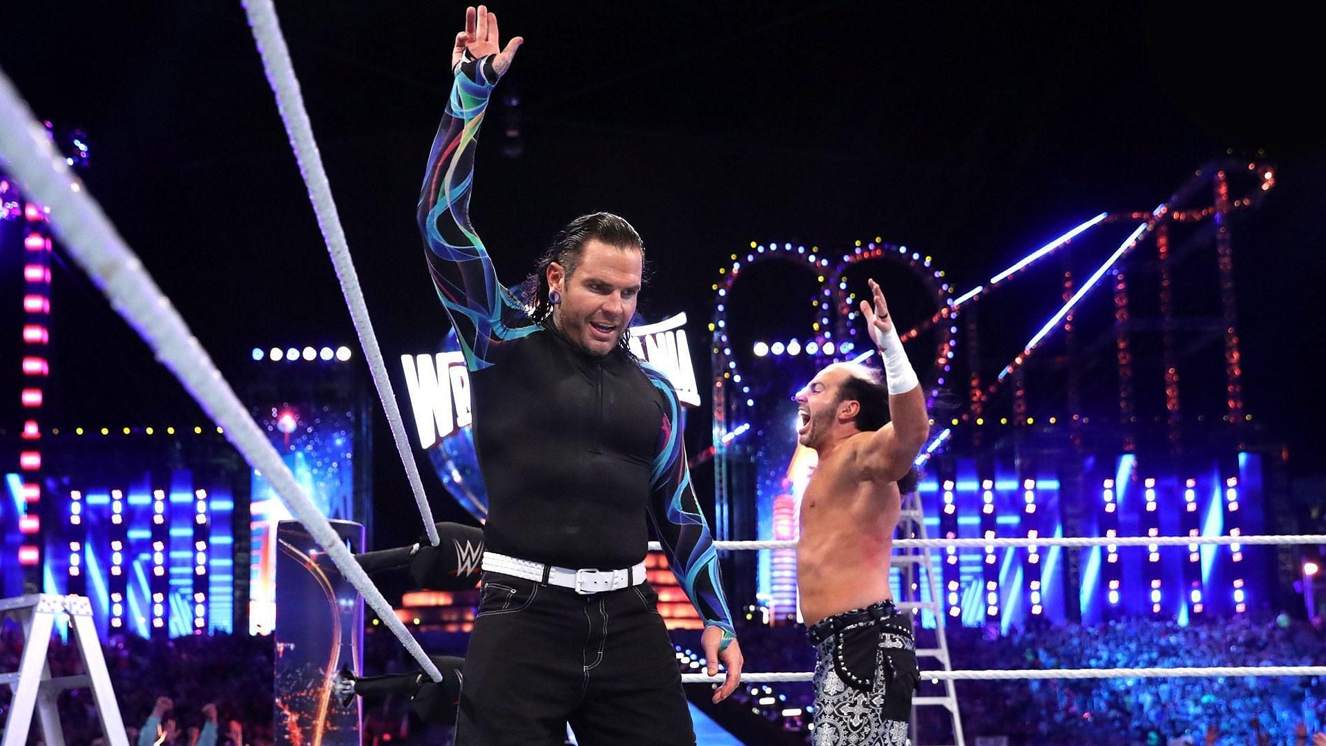 Jeff Hardy returned with his brother at WrestleMania 33
