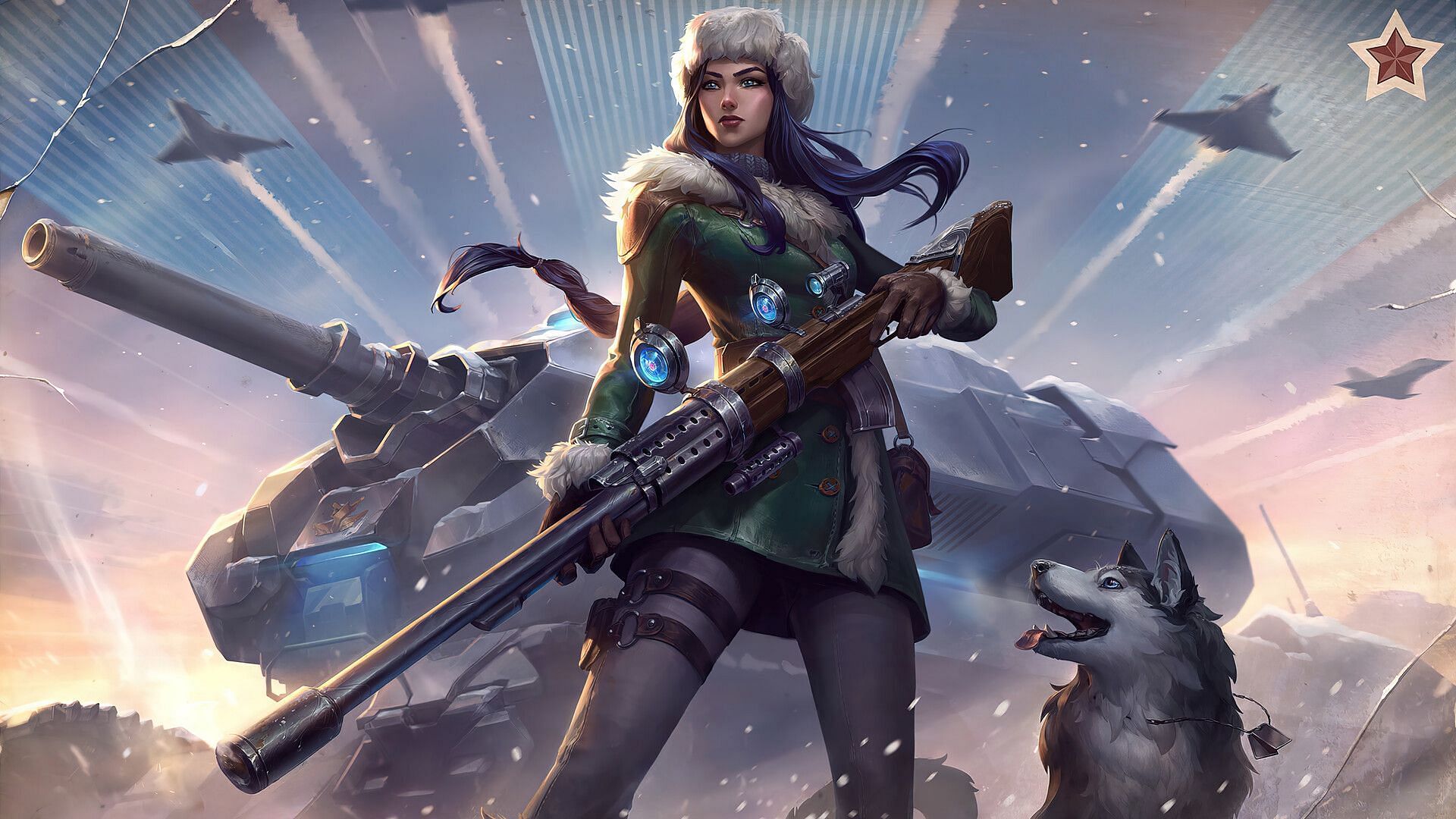 Arctic Warfare Caitlyn (Image via League of Legends)