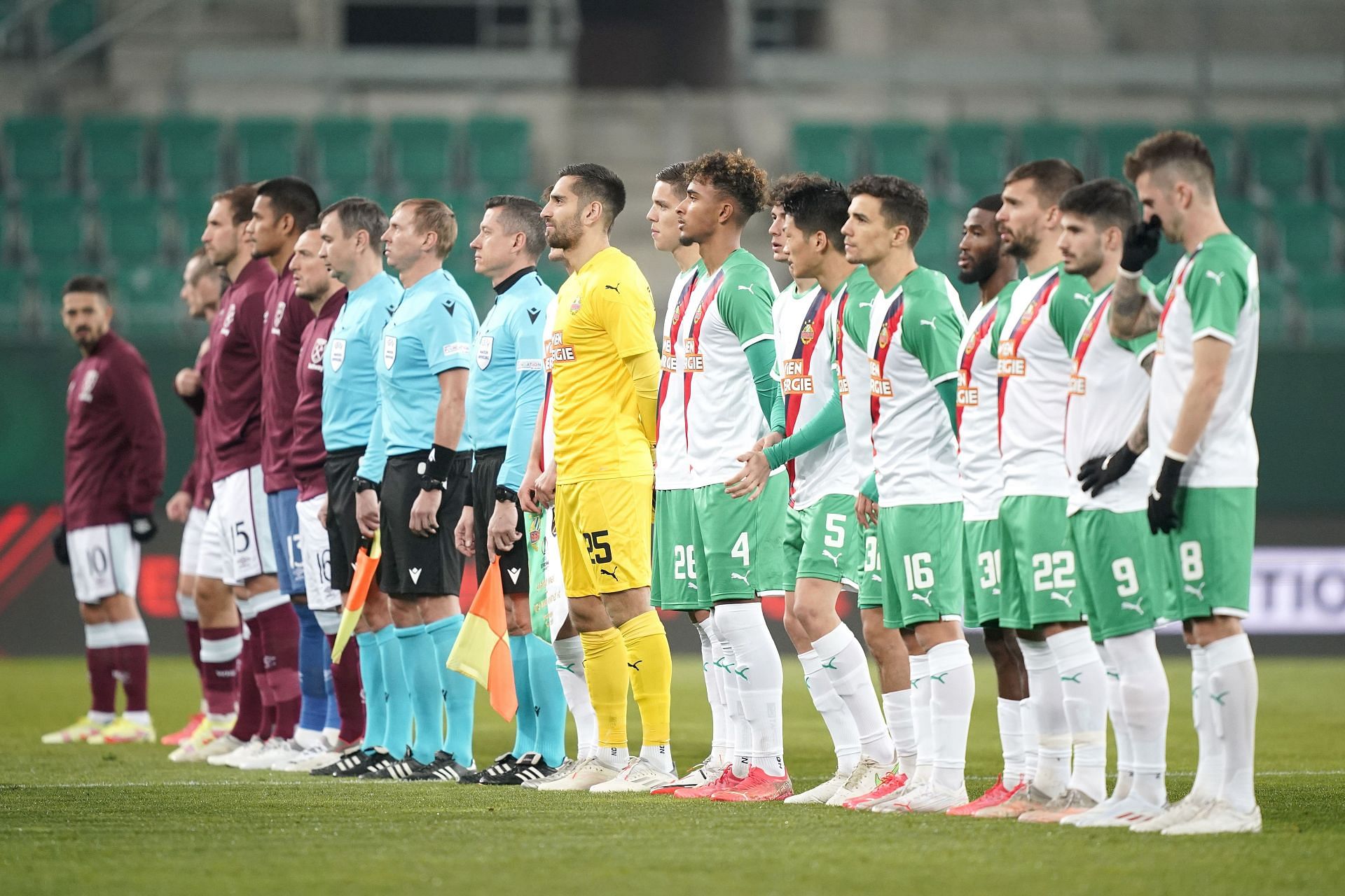 Rapid Vienna will face Genk on Thursday