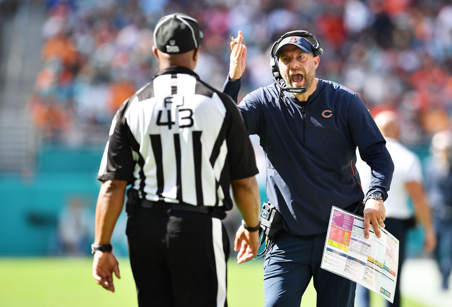 Matt Nagy&#039;s days in Chicago could be numbered (Photo: Getty)